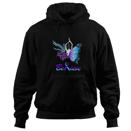 believe woman suicides awareness depression mental health Hoodies