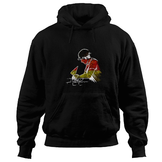 German Mason Construction Worker House Builder Germany Hoodies