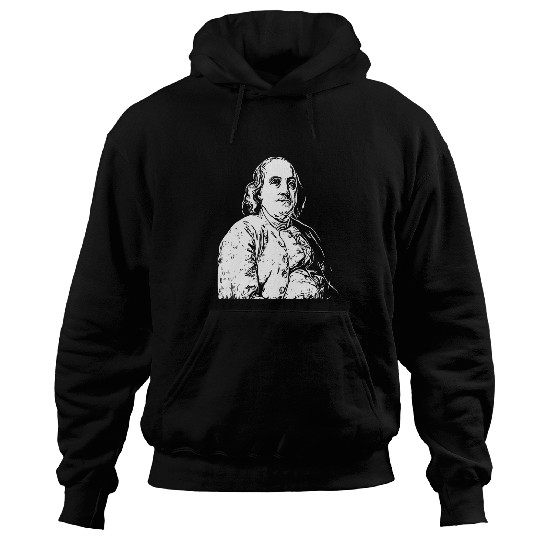 Benjamin Ben Franklin American Revolution Art Tee Hoodies