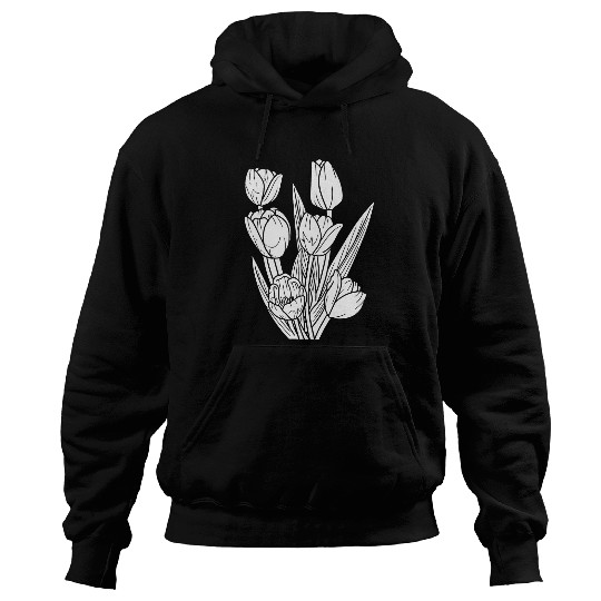 Gardener Bouquet Garden Tulip Gardening Hoodies