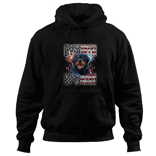 Rottweiler Dog Lover Patriotic 4th of July Hoodies