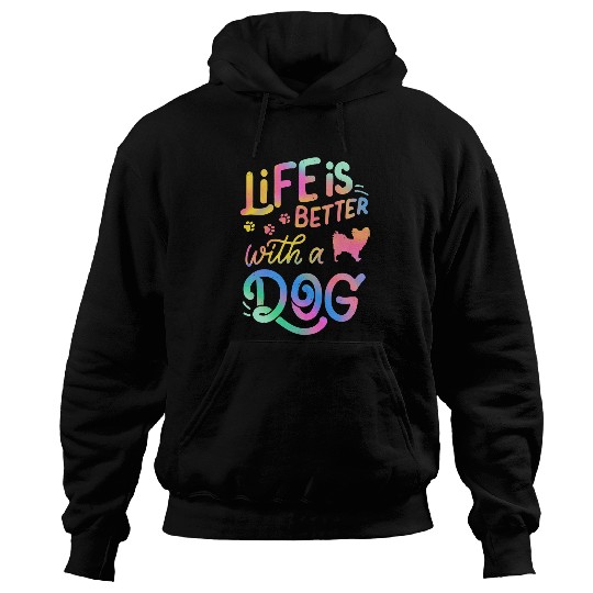 Chion Life is Better with my Dog Mom Dad Hoodies