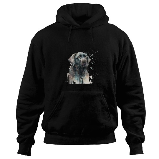 Funny Labrador Lab Dog Black Lab Black Labrador Retriever Puppy Dog Mom Animal 438 Hoodies