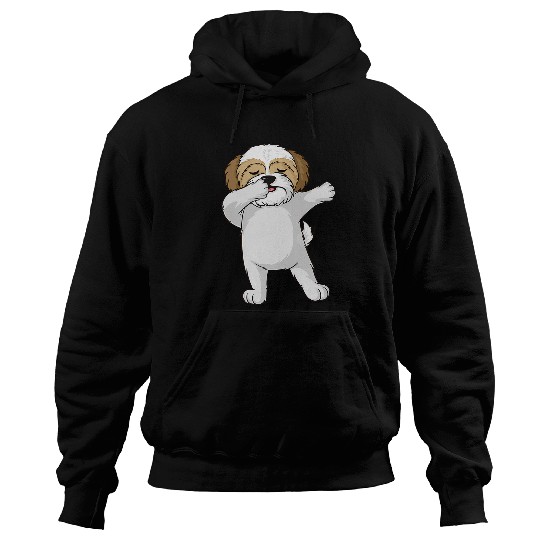 Shih Tzu Dog Funny Dabbings Shih Tzu Dog Cute Lover Hoodies