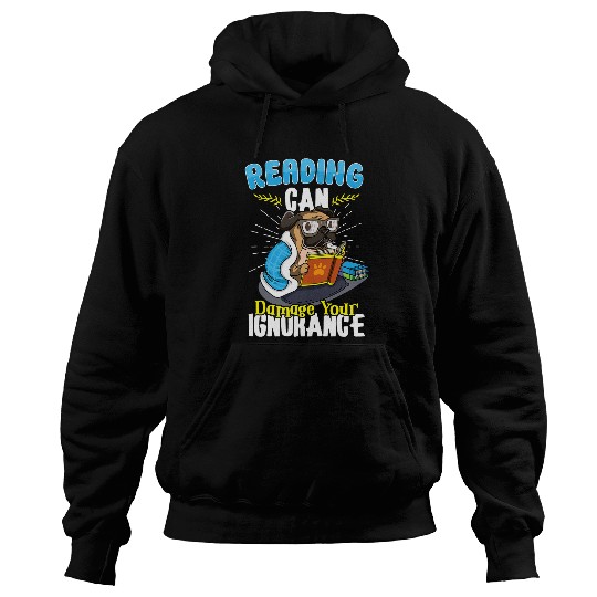Reading Book Literature Bookworm Author 1 Reader Hoodies