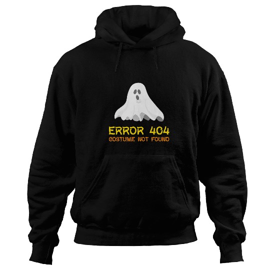 Halloween Error 404 Costume Not Found Hoodies