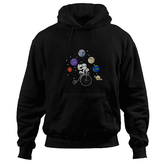 Octopuss Lover Planets Bicycle Kraken Cyclist Ocean Animal Cycling Octopus Hoodies