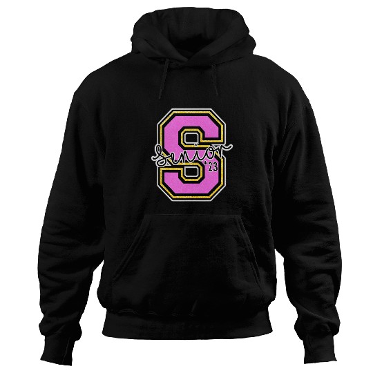 Senior class of high school graduation graduate women 2 Hoodies