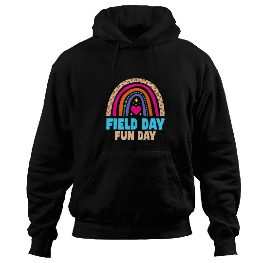 Field Day Rainbow Teacher Student Kids Hoodies
