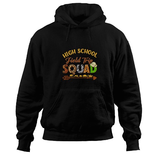 High School Students School Zoo Field Trip Squad Matching Hoodies
