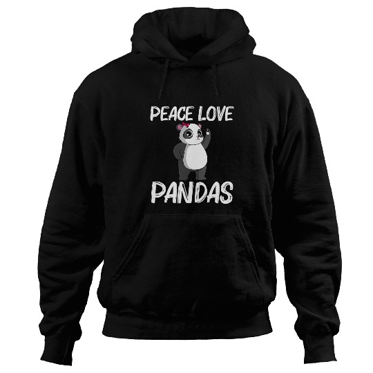 Funny Bear Cute Panda Art For Men Women Red Giant Forest Bamboo Animal Cute Bears Hoodies