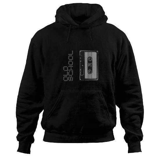 Cassette Tape Music Retro Cool 80s 90s OldSchool Mixtape Hoodies