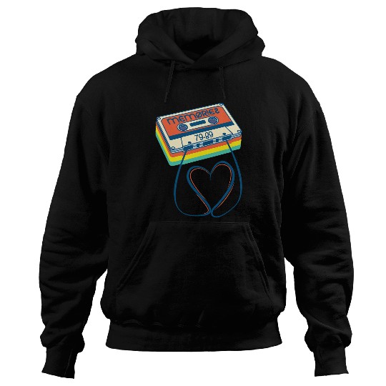 Old School Hip Hop RB 80s 90s Cassette tape Vintage Hoodies