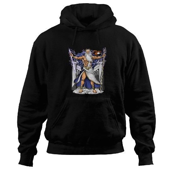 Greek God Zeus Ancient Greek Mythology Greece History Myths Hoodies