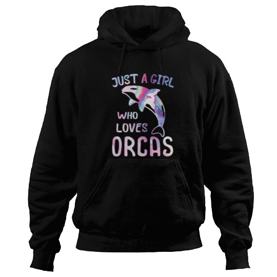 Whales Just a girl who loves Orcas Whale Orca Hoodies
