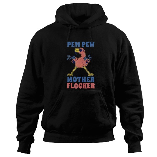 Pink Flamingo Inappropriate Cool Flamingos Hoodies