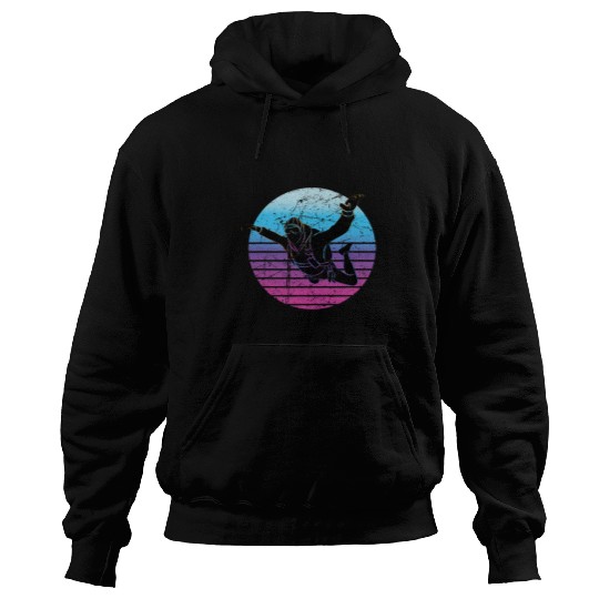 Skydiving Gift Parachuting Retro vintages Skydiver Skydive Hoodies