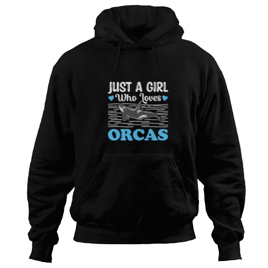 Whales just a boy who loves orcas killer whale kids boys Hoodies