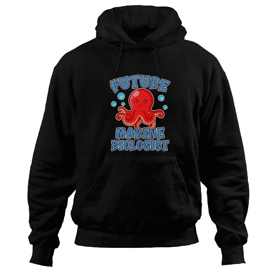 Future marine biologist marine life Hoodies