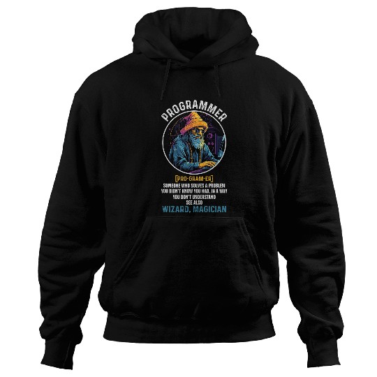Funny Programmer Definition Coding Tech Software Engineers Hoodies