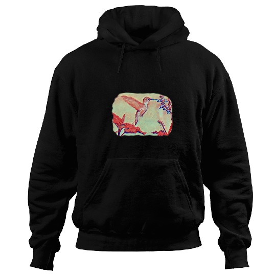 Hummingbird Art Nature Novelty Gift Hoodies