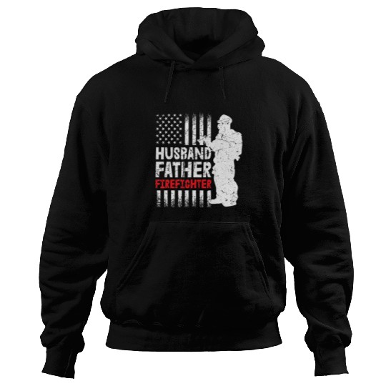 Fireman Firefighter Mens Firefighter Fireman Dad Father Volunteer fires Fighter 215 Firemen Hoodies