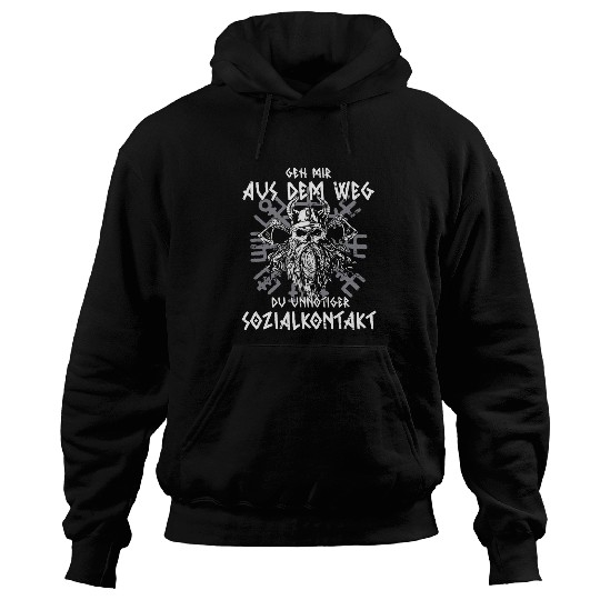 Viking Walhalla Odin Thor Hammer Nordmann 31 Hoodies