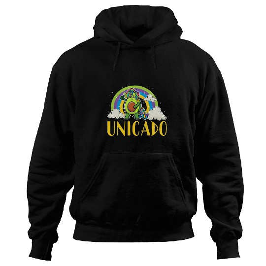 Unicado Men Women Unicorns Funny Avocado Aguacate 1 Hoodies