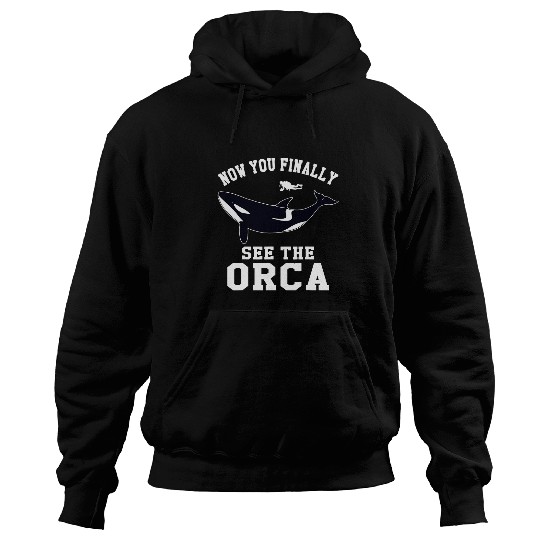 Whales Orca Killer Whale Ocean Lover Whale Watching Diving Hoodies
