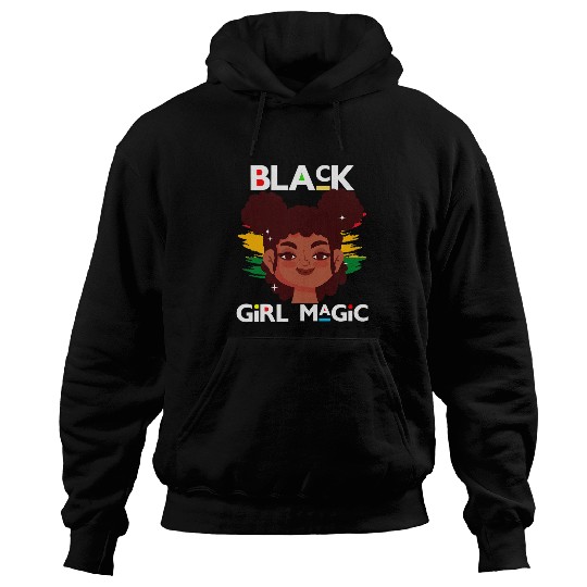 Black History Month Girl Melanin Toddler Girls Blackity Fun 1 Hoodies