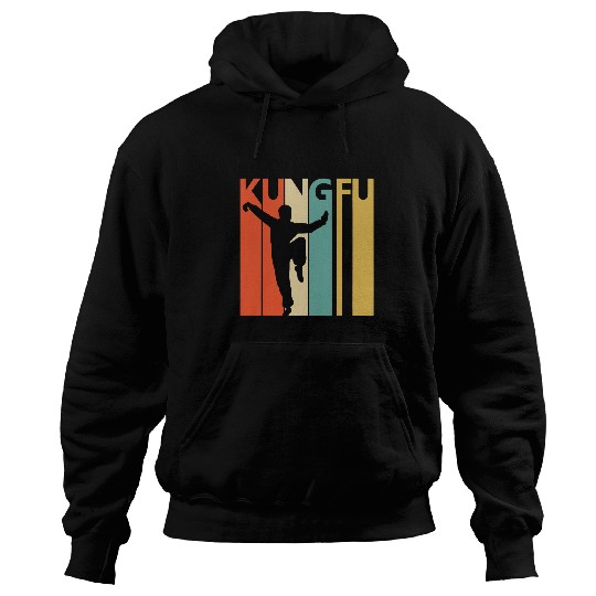 Retro 1980s Kung Fu Martial Arts Hoodies
