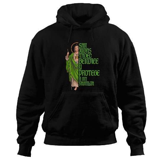 San Judas Tadeos San Judass Mexican Hoodies