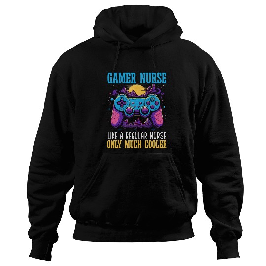 Gamer nurses Video Game Player medicines Gaming Nursing Hoodies