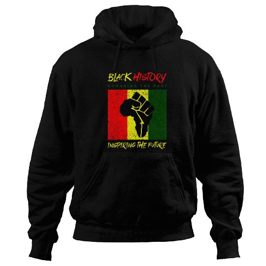 Black History Month Apparel BLM Pro Black Power Fist 3 Hoodies