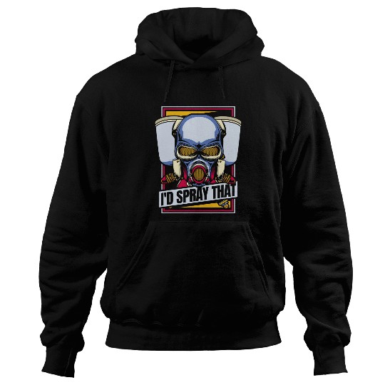 Id Spray That Vehicle Car Spray Automotive Car Painter Hoodies