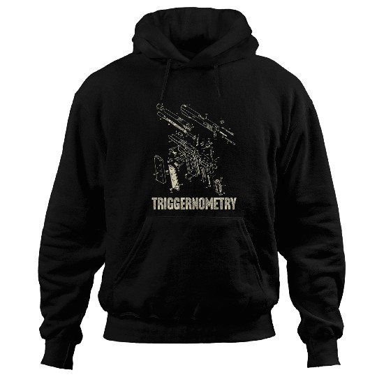 Triggernometry 2A 2nd Second Amendment Patriot guns Gift Hoodies