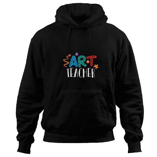 Art Teacher Retro Mode On Art Teacher Hoodies
