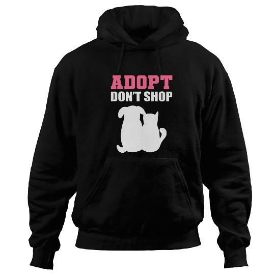 Adopt dont Shop Veterinarian Hoodies