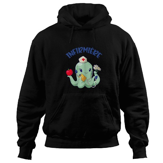 womens nurses octopus hopital humour aniaml Hoodies