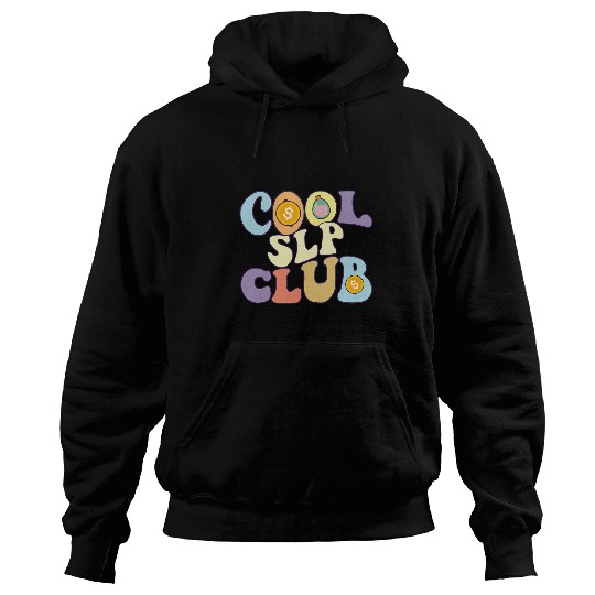 Cool Slp Club Speech Language Pathologist Language Therapist Hoodies