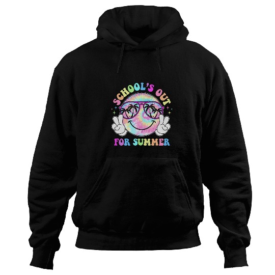 Last Day Of School Retro Schools Out For Summer Teacher Kids 2 Hoodies