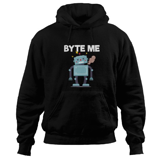 Funny Robot Pun Computer Science Engineer Robotics Student Hoodies