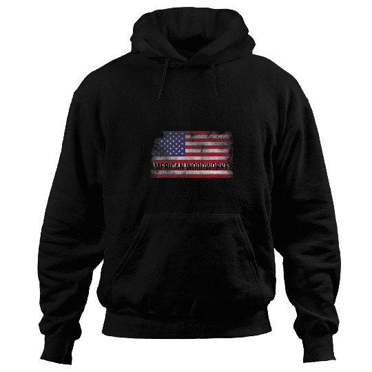 American Wood Worker Craftsmen Legendary US Union Carpenter Hoodies