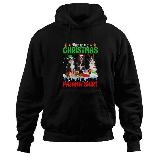 This Is My Bernese Mountain Dog Pajama Puppy Lover Hoodies