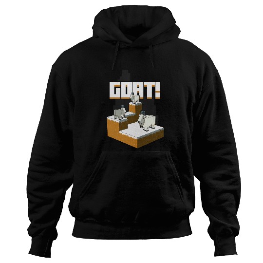 Goats Lover Minecraft Goats Mountaintop Hoodies