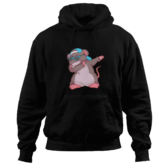Funny Dabbings Mouse Cute Dab Dance Move Animal Rodent Gift Hoodies