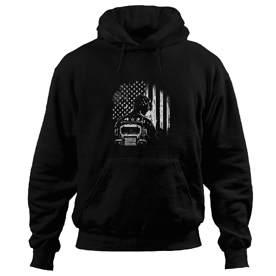 Funny trucker American Big Rigs Diesel Truck Driver 29 Hoodies