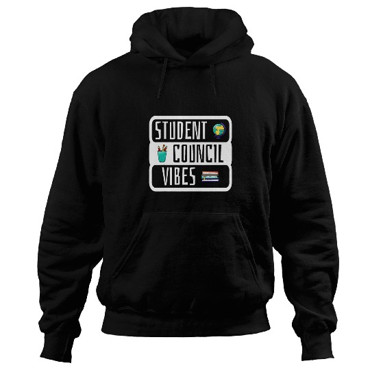 Student Council Vibes 12 Hoodies