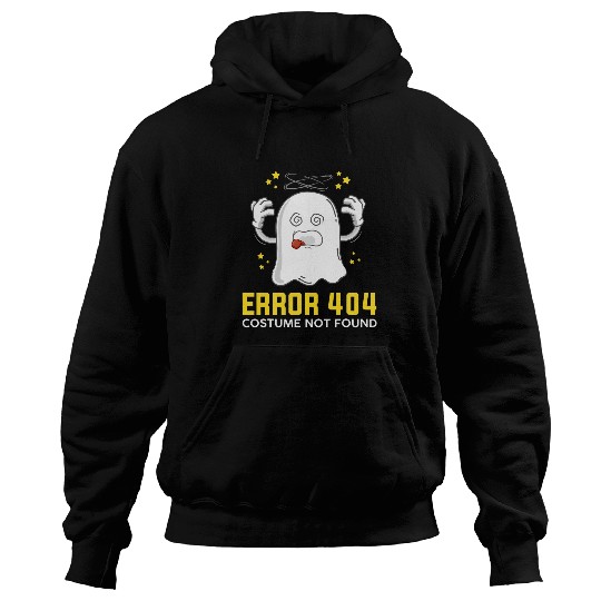 Error 404 costume not found Coding Programmer Geek Halloween Hoodies