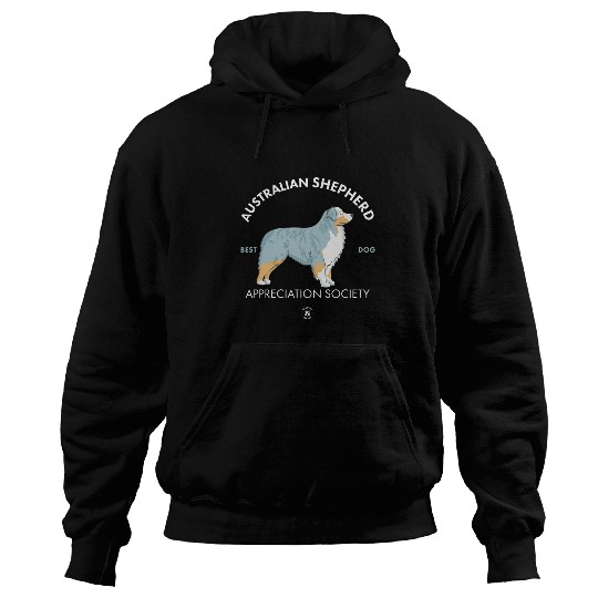 Australian Shepherd Appreciation Society Cute Dog Hoodies